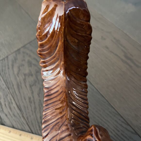 Set of 2 Vintage 1970's Arnels Ceramic Squirrel Figurines 9" & 12" Brown EUC - Picture 7 of 12